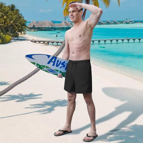 Mens 5/7" Ineseam Swim Trunks with Compression Liner 2 in 1 Bathing Suit Swimwear with Zip Pockets UPF50+ Board Shorts4