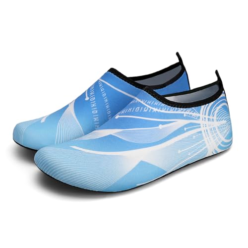 Womens Water Shoes, Swimming Aqua Shoes for Men,Breathable Quick-Dry Elastic Barefoot, Beach Surfing Yoga Sports Aqua Socks2