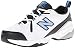 New Balance Men's MX608V4 Training Shoe,White/Royal,10 D US