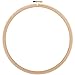 Edmunds Wood Embroidery Hoop with Round Edges, 9-Inch