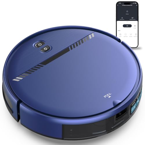 Robot Vacuum and Mop 2-in-1 with Schedule