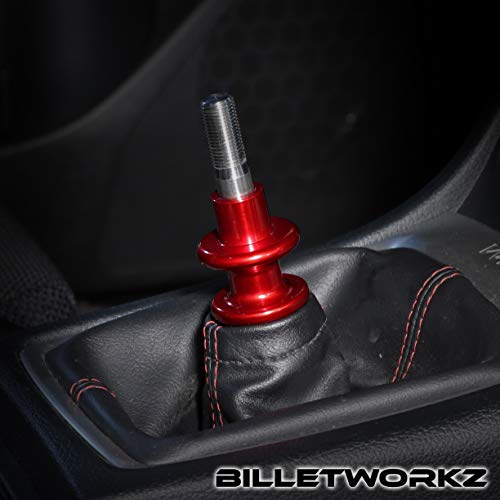 Billetworkz Short Throw Shifter for 2015-25 Subaru WRX, Red - Image 3