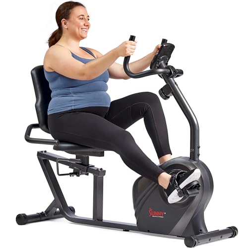 Sunny Health & Fitness Smart Heavy-Duty Recumbent Bike Review