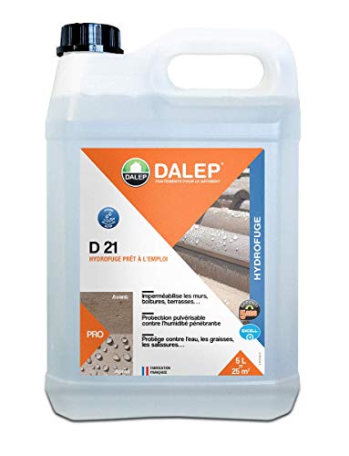 Hydrofuge DALEP D21 Prêt à l'emploi Bidon de 5 Litres - 221005 Cover