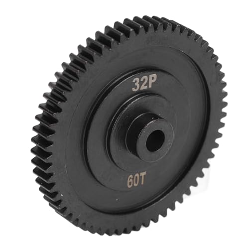 Lybunair Stirnradgetriebe Edelstahl 60T 32P für SCX10 PRO 1/10 RC Car Upgrade-Teile