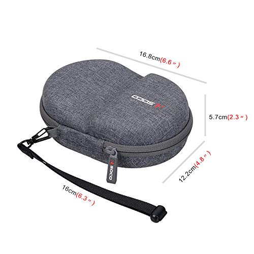 RLSOCO Case for SHOKZ OpenRun Pro 2/OpenSwim Pro/OpenComm2/OpenRun/OpenMove/OpenSwim - Open Ear Bone Conduction Headphones, Hard Shell Protective Case, Fits More Models (Cover Only)