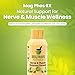 Bestmade Natural Products Mag Phos 6X - Nerve & Muscle Relaxant Remedy #8 for Eye Twitching, Muscle Spasms, Colic, Shooting Pains, & More, Homeopathic Cell Salt, Take with Water, 350 Pellets