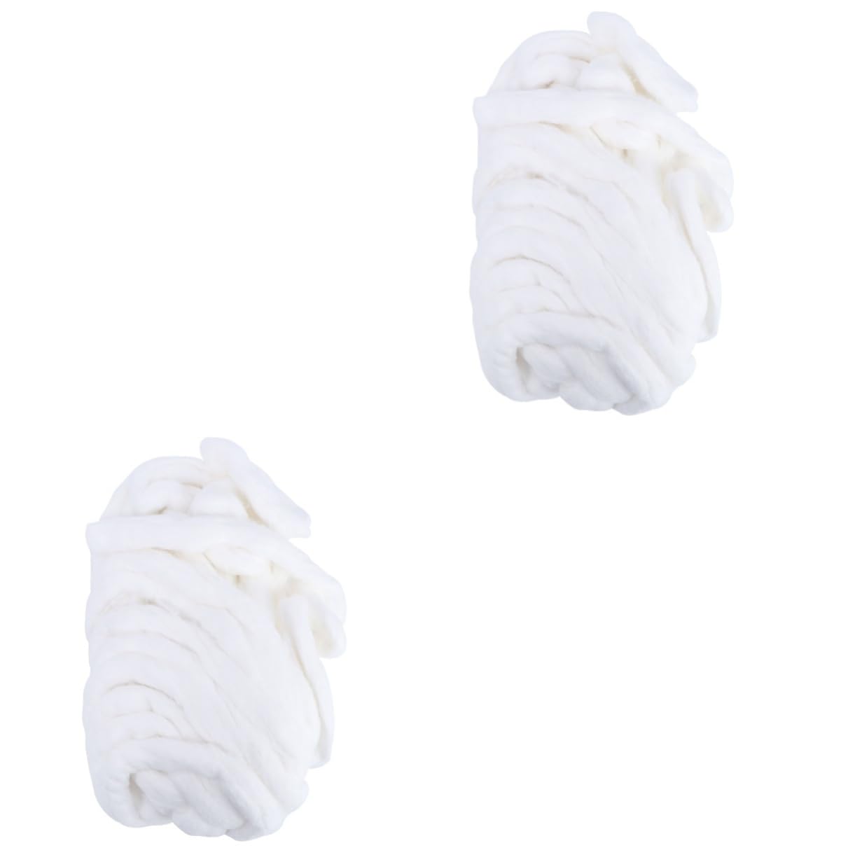 Mikinona 2 Rolls Salon Quality Cotton Pads Waterproof Absorbent Gentle on Skin for Hair Beauty