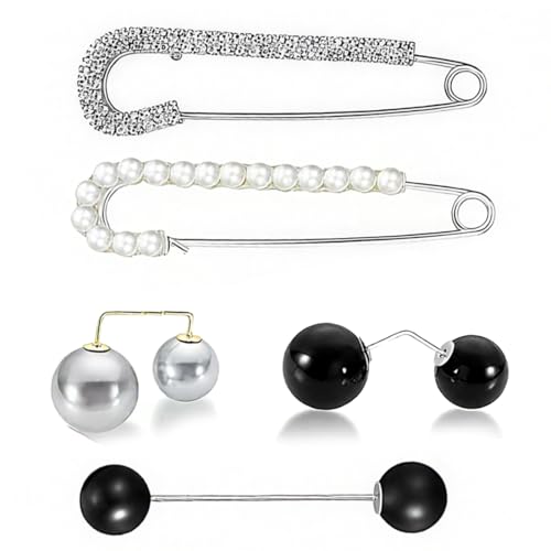 DESIGN RAFFINATO: La spilla presenta una scintillante forma a bastoncino di zucchero, con la superficie adornata da cristalli sintetici e perle. Questo design semplice ma classico brilla magnificamente alla luce del sole. La spilla con perle accentua il tuo intero outfit, mettendo in risalto il tuo stile e la tua personalità. Il nostro spille gioiello per vestiti attirerà sicuramente la tua attenzione. Scegli il tuo stile preferito per aggiungere tocco di fascino e individualità al tuo outfit.