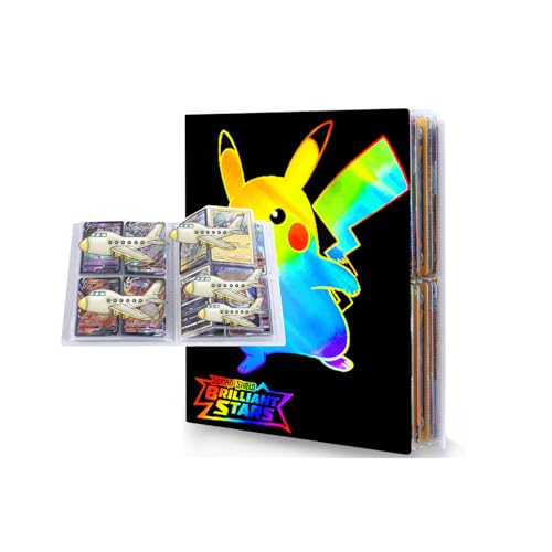 Archivador de tarjetas, álbumes para tarjetas coleccionables, almacenamiento para tarjetas coleccionables, soporte para tarjetas, 30 páginas pueden contener 240 tarjetas (PIK5)