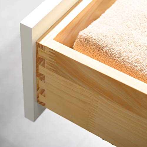 Urbanfurnishing.net Danbury 24" Single Bathroom Vanity With Porcelain Top - White #TOP7