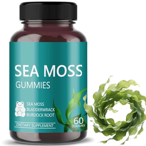 Genérico Musgo Marino 𝐆𝐮𝐦𝐦𝐢𝐞𝐬 para Mujeres y Hombres, [Nuevo] 60 Unidades,1Pcs