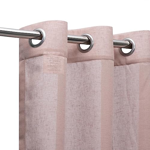 Image of Wakefit Curtains 9 feet Long Set of 2, Curtains for Bedroom /Living Room, Door Curtains 9 feet, Sheer Curtains, Polyester Curtains, Decoration Items for Home Decor (Tan Brown)