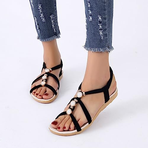 Pantoufles de douche femme et flip flop bleues légères - 4