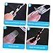 NOLITOY 1 Nail Extensions Grooming Extend Beauty Fiberglass Silk Nail Fiberglass Long False Nails Nail Art Extension Fiber Tips Gel Nails Strand Fiberglass for Nail Extension Strip