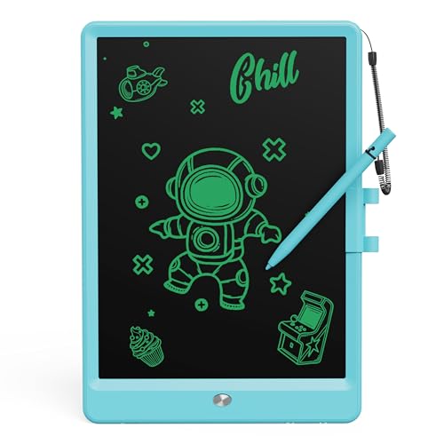 bravokids 10 Inch LCD Writing Tablet for Kids, Erasable Drawing Tablet for Toddlers, Doodle Board for Boys, Learning Painting Pads Toys, Christmas Birthday Gifts for 3 4 5 6 Years Old Girls