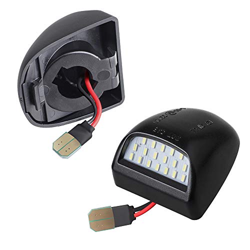 MOFORKIT License Plate Light White Compatible with Chevy GMC Pickup Truck 1999 to 2013 Silverado, Sierra Suburban Tahoe Yukon
