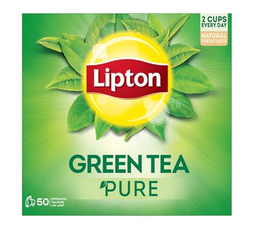Lipton Green Tea Pure 50 Envelope Teabags