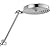 Delta Faucet Single-Spray Shower Head, Chrome 52687-PK