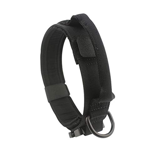 VICYUNS Tactical Dog Collar Adjustable & Durable Metal Buckle 1.5inch Width Army Grade