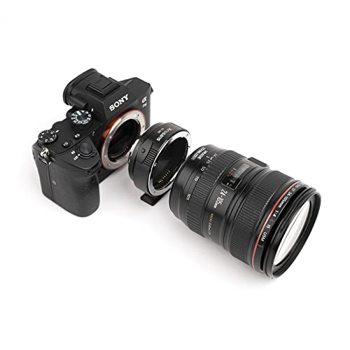 7artisans Adaptador de Lente EF-SE Anillo Convertidor con Autoenfoque Compatible con Lentes Canon EF/EF-SE y Cámaras Sony E-Mount miniatura 6