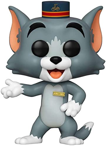 Funko Pop! Movies: Tom & Jerry - Tom - Tom and Jerry - Figura de Vinilo Coleccionable - Idea de Regalo- Mercancia Oficial - Juguetes para Niños y Adultos - Movies Fans