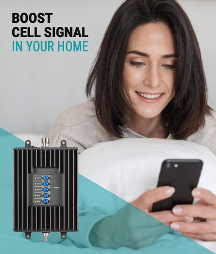 Surecall Fusion4Home Cell Phone Signal Booster Kit For Home And Office - Verizon, At&T, Sprint, T-Mobile 3G, 4G And Lte, Covers Up To 3,000 Sq Ft, Black (Sc-Polyh-72-Op-Kit) #TOP1