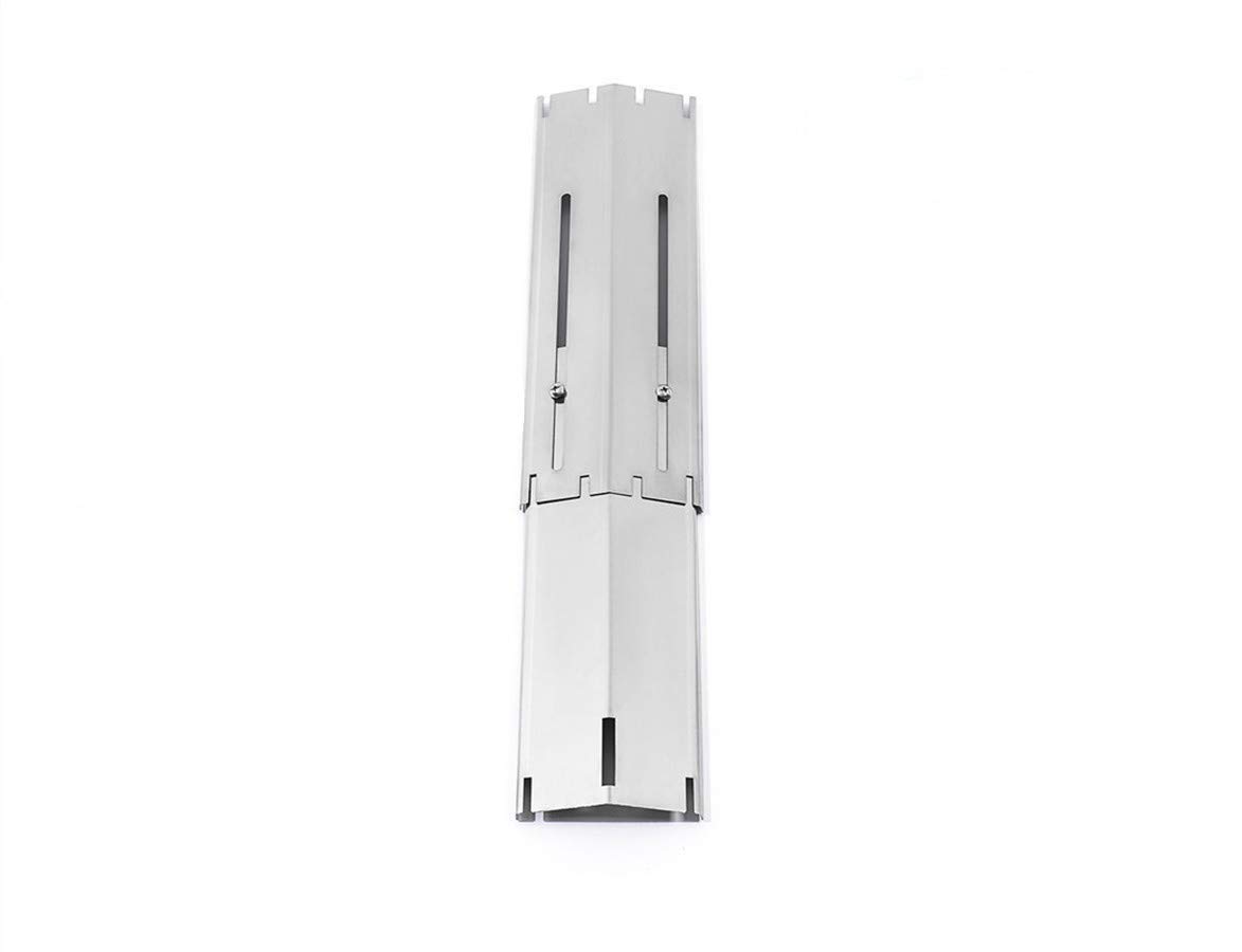 Lot de 3 plaques de Chauffage universelles de Rechange réglables et résistantes en Acier Inoxydable pour Barbecue à gaz, étend de 30,5 cm à 53,3 cm