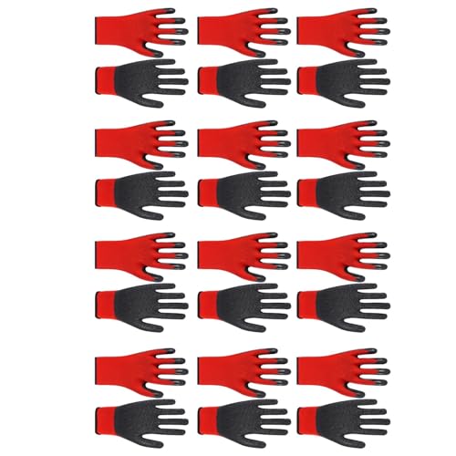 Gants de travail respirants élastiques texturés huile mécanique jardin