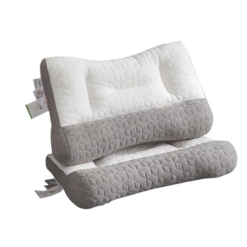 Almohada de apoyo cervical para masaje de cuello y tracción, comodidad ortopédica para apoyo de la columna cervical, diseño suave y duradero
