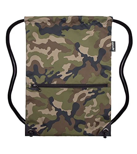 Image of HOLYLUCK Drawstring Backpack Bag Sport Gym Sackpack