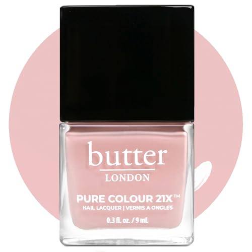 butter LONDON PC21X Nail Lacquer Polish - Fast-Drying, Long Lasting Color with Gel-Like Finish & Chip-Resistant Nail Lacquer Helps Protects & Strengthens Nails - Vegan & Cruelty-Free - Piece of Cake