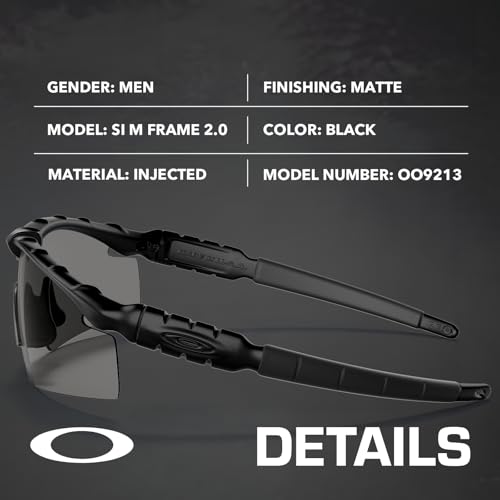 OAKLEY M FRAME 2.0 INDUSTRIAL - SAFETY GLASS OO9213 Rectangle Shape Sunglasses With Official Eyewear Kit2
