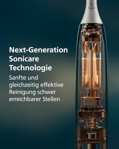 Philips Sonicare Next-Generation DiamondClean 8500 elektrische Zahnbürste - mit intelligenter Andruckkontrolle und 18 Einstellungen… – Ansicht 9