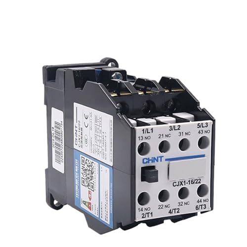 Contacteur CA CJX1 haute performance 110V pour commutation fréquente de moteur