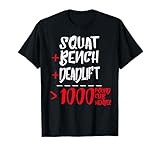 Gym Training FH 1000 Pound Club Member T-Shirt - Men's Black Classic Fit Modern Lightweight Cotton 50% Polyester 50% Short Sleeve Crew Neck T-Shirt