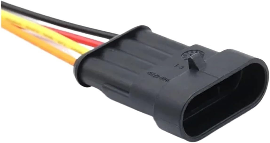 1.5 Series 1P/2P/3P/4P/5P/6Pin Automotive Male and Female Waterproof Harness Connector Plug(4P Female 282088-1)