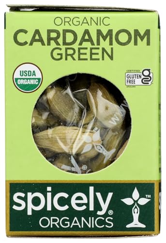 SPICELY Organic Green Cardamom, 0.2 OZ
