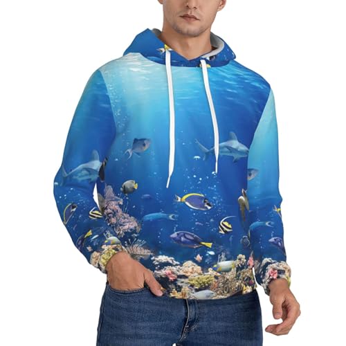 Sweat à capuche requin et tortue pour homme idéal pour vos sorties d'hiver