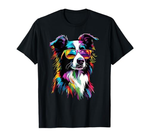 Motivo Border Collie per tutti gli amanti dei cani e dei Border Collie. Che si tratti di un tenero cucciolo di Collie o di un giovane proprietario di un cane Border Collie, questo regalo Border Collie è perfetto per ogni amante del Border Collie da portare