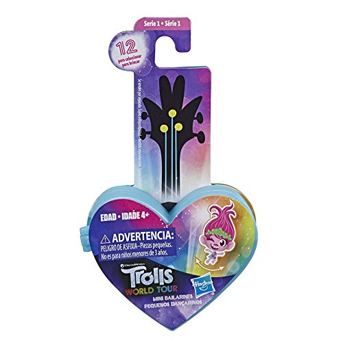 Figura Trolls Pequenos Dançarinos Surpresa - E6566 - Hasbro - APENAS 1 (UMA) UNIDADE, NÃO É POSSÍVEL