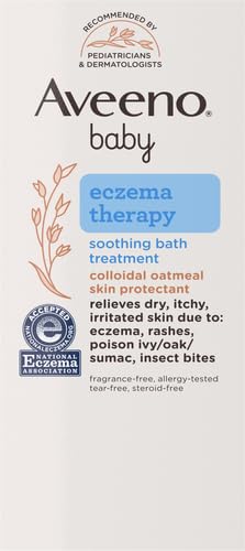 Aveeno Baby 3662 Eczema Therapy Soothing Bath Treatment thumb #14