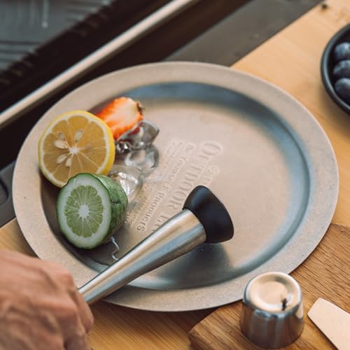 image for Thous Winds Stainless Steel Camping Plates 2pcs Set, Insulated Dinnerw