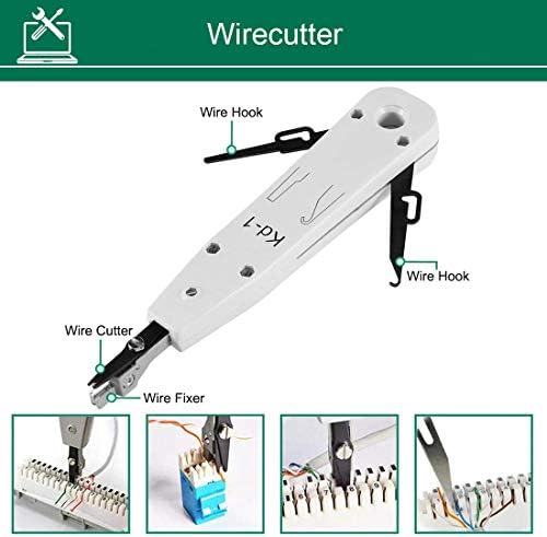 SIBO® NS-468 RJ45 RJ11 Multi-Function Master and Remote Network Cable Tester Telephone Cable Tester Tool Kit SB-NS468