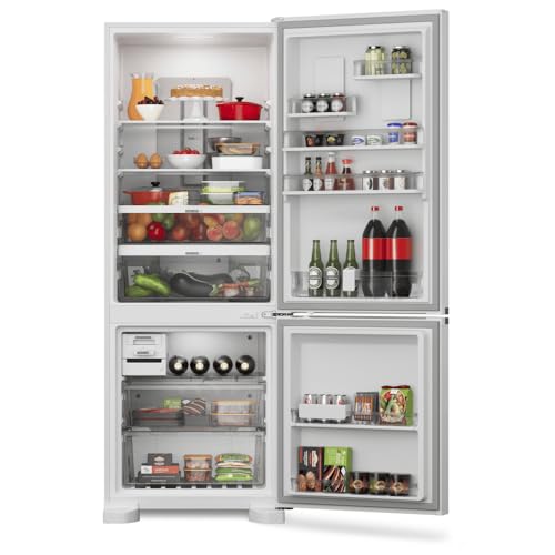 Geladeira Brastemp Frost Free Inverse A+++ 479 litros cor Branca com Super Capacidade e Smart Flow – BRE58FB 220v