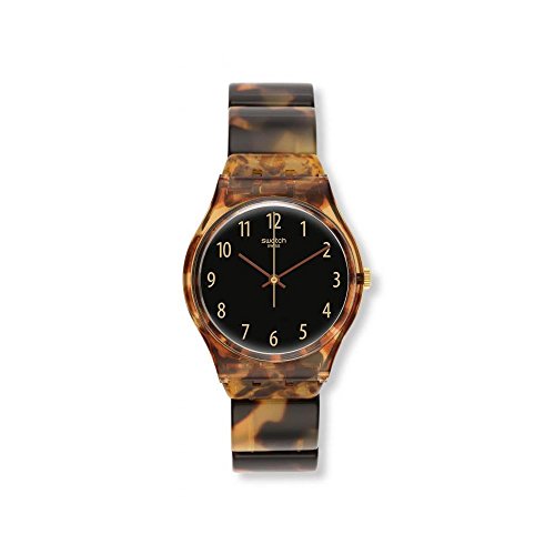 Preisvergleich Produktbild Swatch Unisex Analog Quarz Uhr mit Kunststoff Armband GC113A