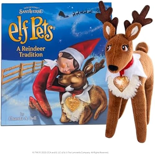 The Elf on the Shelf Elf Pets Reindeer Book & Plush