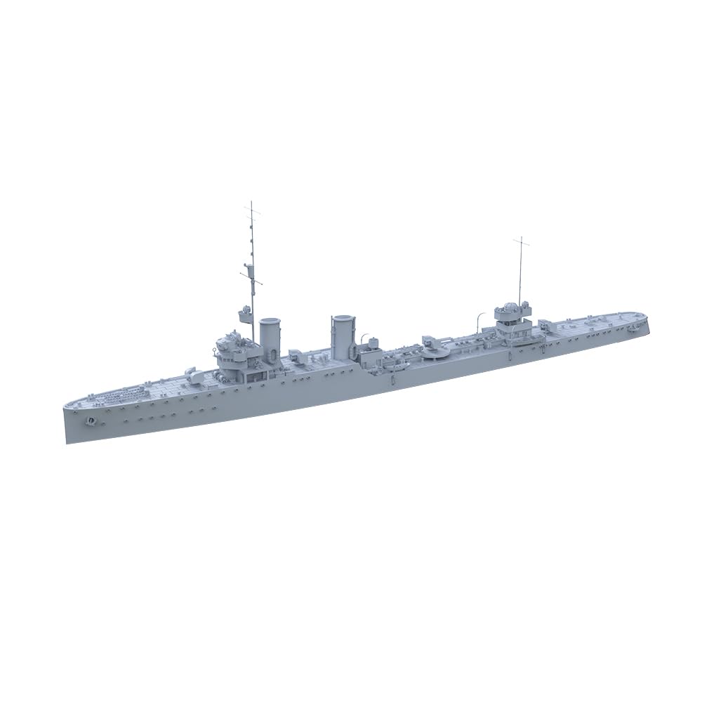 MRY-SFW SSC350605-A 1/350 zestaw do budowy modelu wojskowego, włoski niszczyciel klasy Leone z 1938 r., segmentowany kadłub