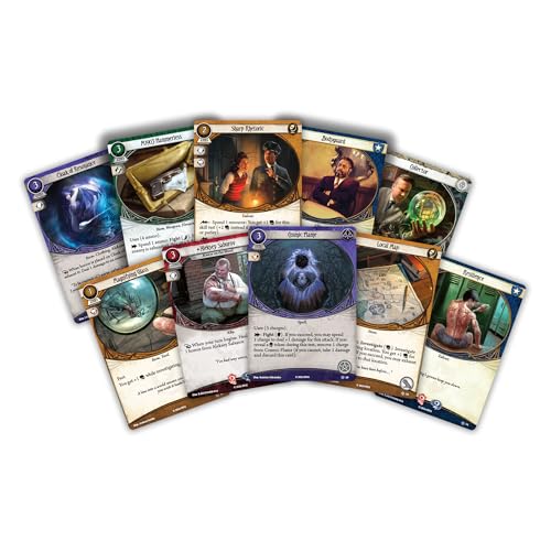 Image of Asmodee Arkham Horror: The Card Game Chapter Two CORE Set - Cooperative LCG of Mystery & Madness with New Investigators & 3-Scenario Campaign, Ages 14+, 1-4 Players, 90 Min Playtime