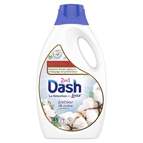  2en1 Lessive Liquide La Sélection, 180 Lavages...